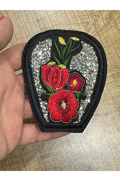 Gönülden Tasarım Aplic de broderie termocollant pentru broderie cu pietre 10x...