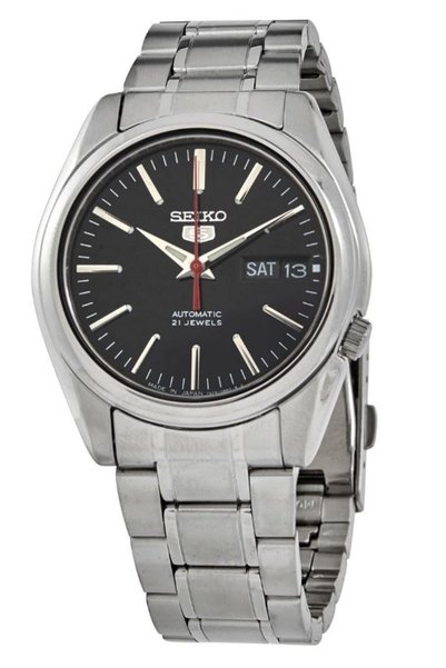 Seiko 5 Japan SNKL45J1 Otomatik Çelik 39 mm Gri Erkek Kol Saati