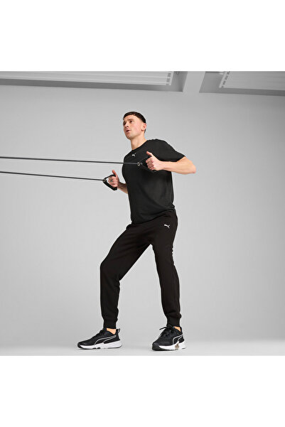 Puma Tad Ess French Terry Erkek Siyah Eşofman Altı