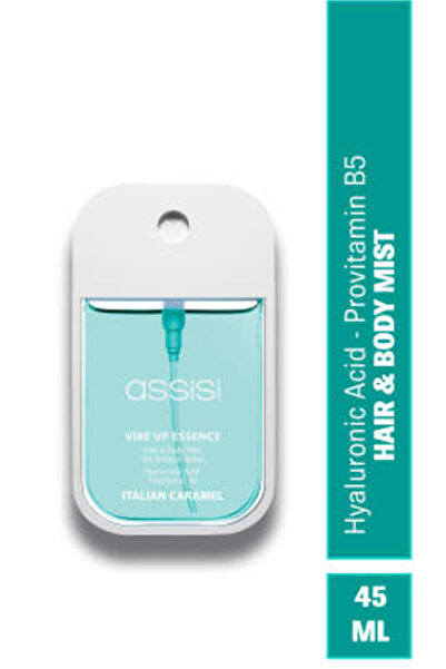Assisi Italian Caramel Hyaluronik Asit & Provitamin B5 Saç ve Vücut Spreyi 45...