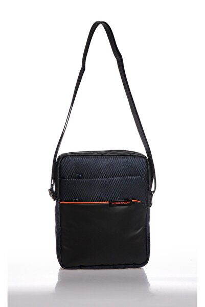 Pierre Cardin حقيبة حبال باللون الأزرق الداكن للرجال