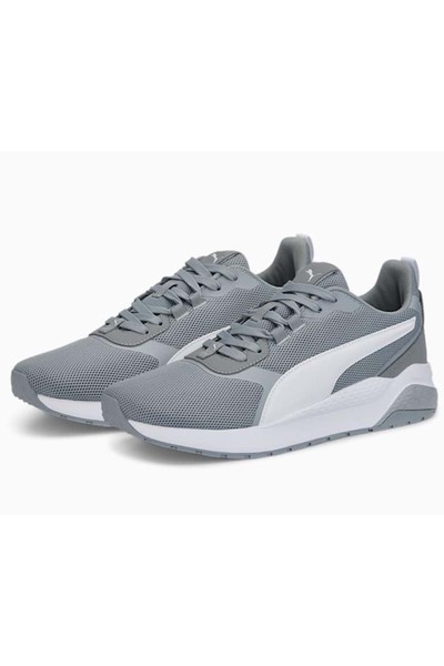 Puma Anzarun Fs Renew Gray White Men's Sports Shoes 387649-04