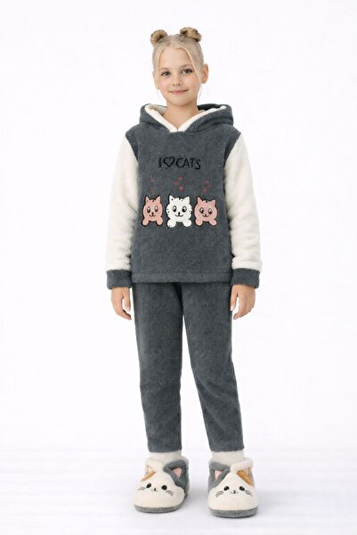 RAPAPA Σετ πιτζάμες για κορίτσια Fleece Welsoft – Ζεστό μαλακό ύφασμα για κρύ...