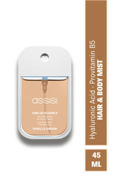 Assisi Vanilla Dream Hyaluronik Asit & Provitamin B5 Saç ve Vücut Spreyi 45 m...