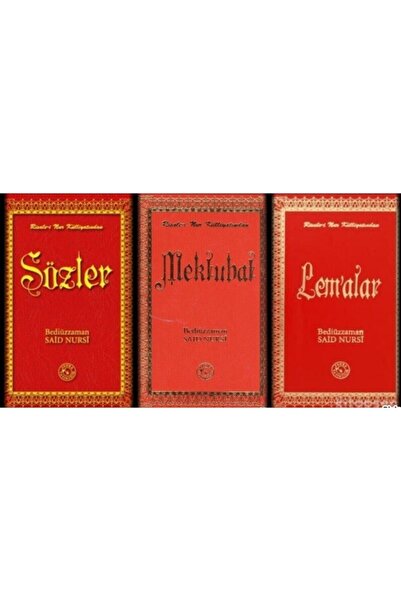 Zehra Yayıncılık Büyük Boy Risale-i Nur Külliyatından Sözler Mektubat Lemalar...