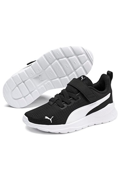 Puma Anzarun Lite Ac Ps 372009-01 Çocuk Spor Ayakkabı SİYAH-BEYAZ