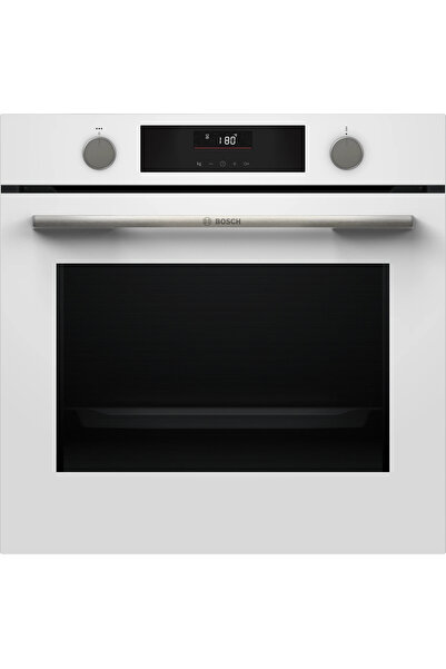 Bosch HUA736EV0T 76 Lt Buhar Destekli Beyaz Ankastre Fırın