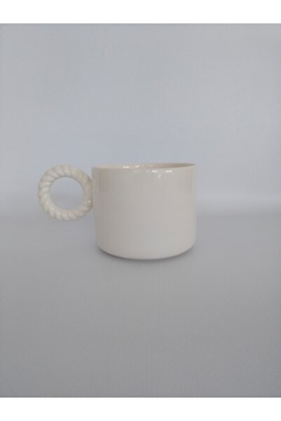 Zümrüdüanka Seramik Patternless Handmade Ceramic Mug