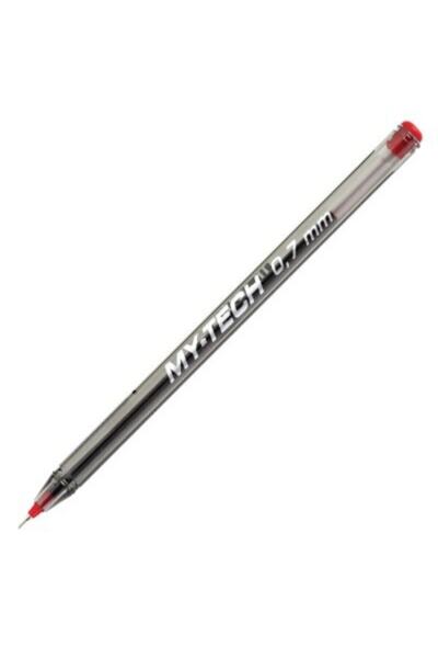Pensan Tükenmez Kalem My-tech 0.7 Mm Iğne Uç Kırmızı 10 Adet