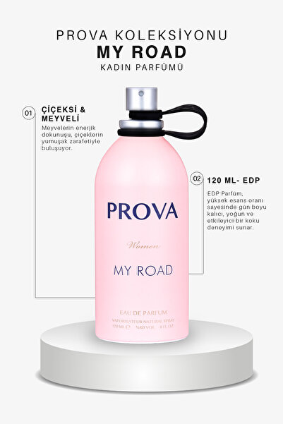 prova My Road Edp Meyveli Çiçeksi Kadın Parfüm 120 ml
