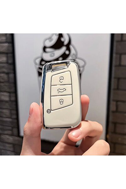 emii auto spare parts Skoda Super B Octavia Kamiq Karoq Kodiaq Tpu Anahtar Kı...