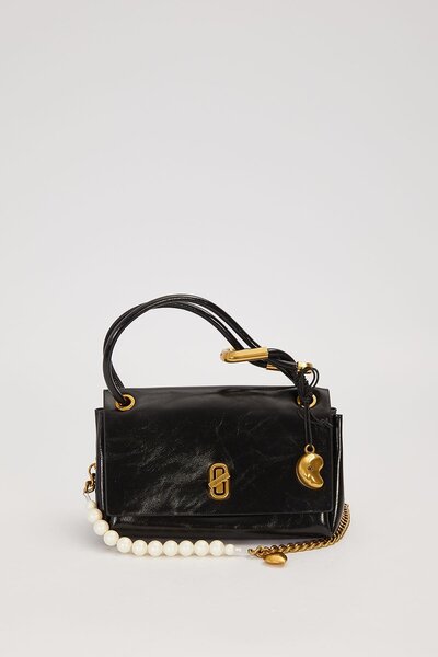 Levidor Premium μαύρη γυναικεία τσάντα χεριού & ώμου 930551