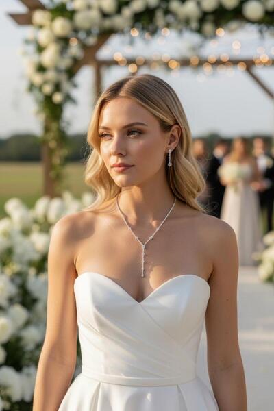 BEREN KILIÇ Irene Jewelry Set Necklace Earrings Gift Set Wedding Engagement Promise Wedding Jewelry Set