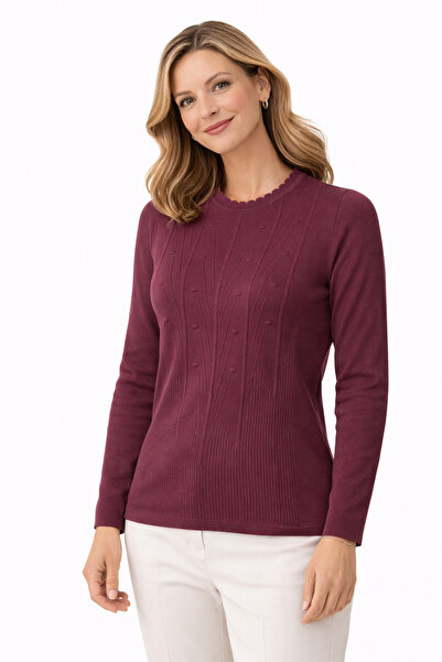 Mutlu City Women's High Quality Cold Yarn Knitwear Knitting Mother Sweater Bl...