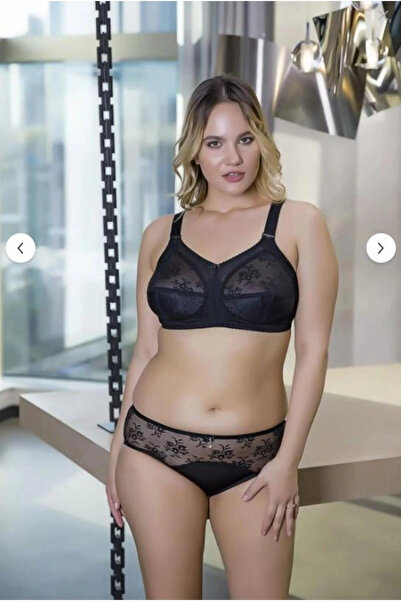 MOONLİGHT Σουτιέν Minimizer Gatherer με δαντέλα (ΧΩΡΙΣ ΜΑΡΜΑΡΙΚΟ) 2128