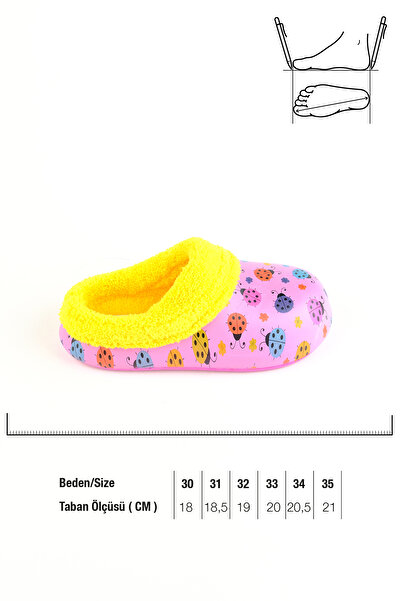 GEZER Зимни плюшени чехли за мокър под за момичета