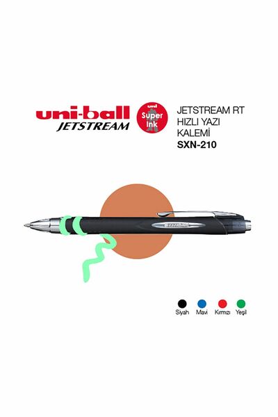 Uni Sxn-210 Siyah Basmalı Jetstream 1.0 Kalem
