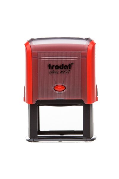 Trodat ختم آلي برينتي 4927 باللون الأحمر مقاس 60 × 40 مم