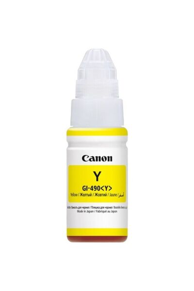 Canon Gı-490y Yellow Sarı Şişe Mürekkep G1411-2411-3411-4411