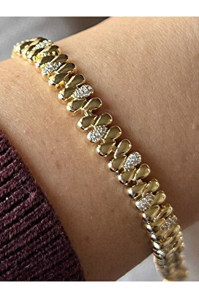 BİJUKO TAKI Stilinizi Parlatın سوار سولفيا – تصميم ذهبي اللون على شكل قطرة مس...