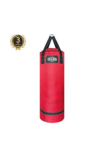 Excalibur Polystar Boks Kum Torbası 100 x 30 cm Kırmızı