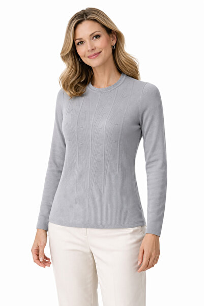 Mutlu City Women's High Quality Cold Yarn Knitwear Knitting Mother Sweater Bl...