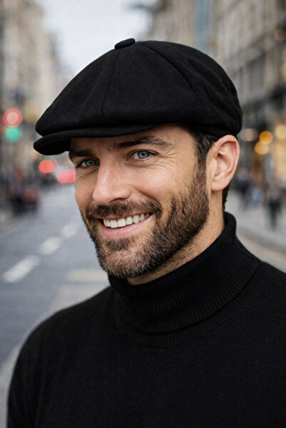 PaminBags Aksesuar Parçalı Beckham Peaky Kasket Şapka