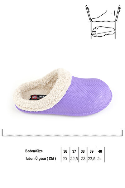 GEZER Papuci de casă pentru grădină pentru femei Eva de iarnă cu interior de ...