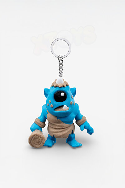 Xtoys سلسلة مفاتيح تيك أويل ديف سايكلوبس، زينة وإكسسوار لحقيبة المدرسة للأطفا...