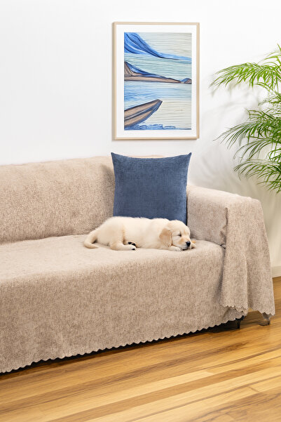 Latuda Home غطاء أريكة ممتاز مقاس 175 × 300 جرام كبير من قماش الجاكار والشاني...