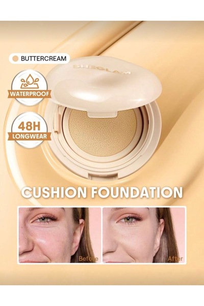 SHEGLAM Lock & Go Uzun Süre Kalıcı Krem Fondöten – Buttercream