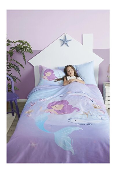 Özdilek Set cuvertură de pilota unică Sereia - Albastru