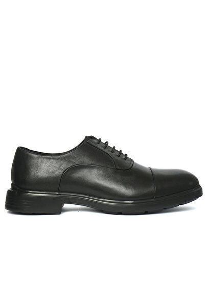 Greyder 64743 حذاء كلاسيكي رجالي من الجلد الطبيعي باللون الأسود