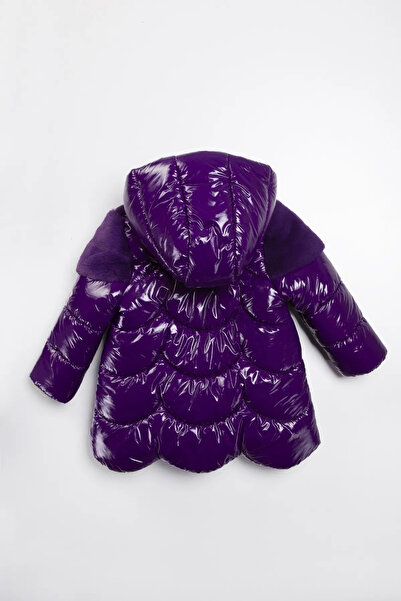 SUNSTEP معطف شتوي للفتيات الصغيرات مقاوم للماء ومقاوم للبقع، مبطن من الفرو ال...