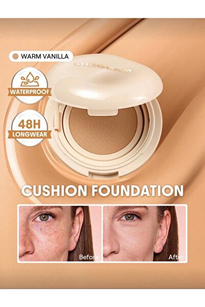 SHEGLAM Lock & Go Uzun Süre Kalıcı Krem Fondöten – Warm Vanilla