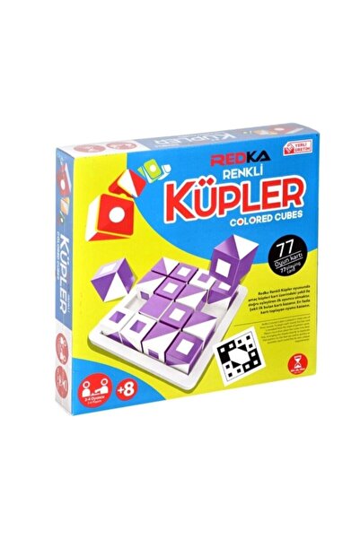Genel Markalar Renkli Küpler Colored Cubes Akıl Zeka Mantık ve Strateji Oyunu