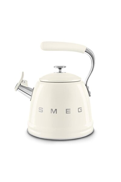 SMEG 50's Style Cream Set Top Pressurized Kettle 2.3 Lt