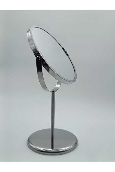 IKEA Büyüteçli Ayna Makyaj Aynası Paslanmaz Çelik Ayna 17 Cm Çap Çift Taraflı...