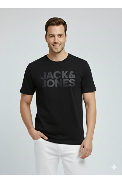 Jack & Jones Jack Jones Logo Erkek Tişört 12151955