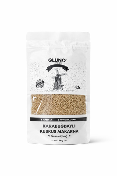 Gluno Glutensiz Karabuğdaylı Kuskus 200 gr