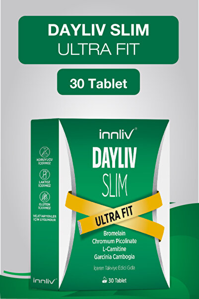 DAYLIV Slim 30 Tablet Bromelain-krom Pikolinat- L-karnitin- Garcinia Cambogia