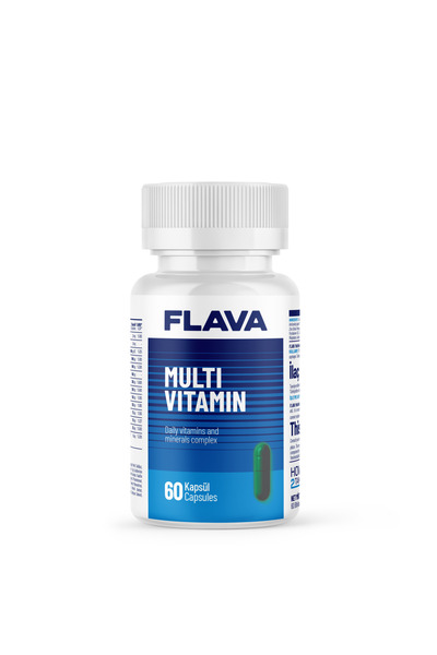 FLAVA Multivitamin - 60 Kapsül.