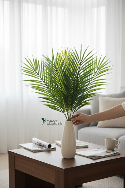 YAPAY ÇİÇEKÇİNİZ Yapay Areka Palmiye Demeti 9 Dallı