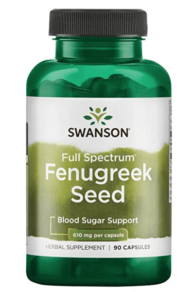 Fenugreek Seed (Özelsporcugıdaları) 610mg 90 Capsul.USA Menşei.11.