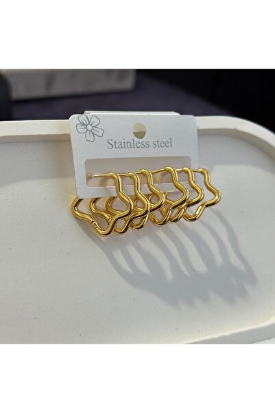 BULUT SEPETİ أقراط متعددة على شكل نجوم