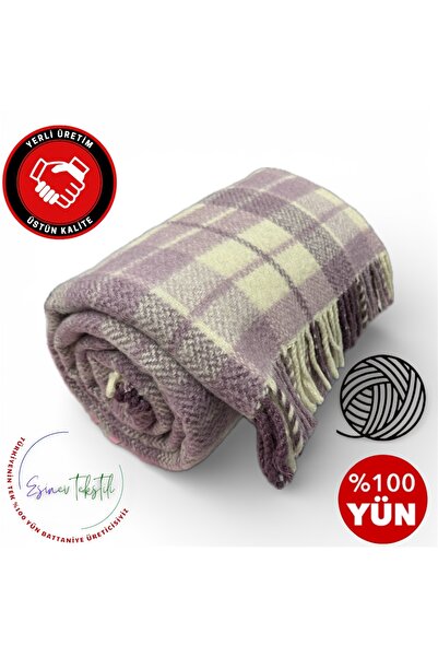 Özyün Single Person Wool Blanket; 100% Wool, Cashmere-Soft Puffiness! Experie...