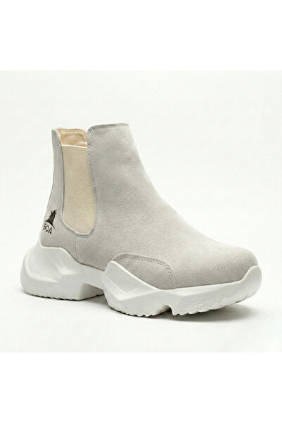 BESKAR BA0444 Без шнурків, зручні, з високою підошвою, сірі чоловічі спортивн...