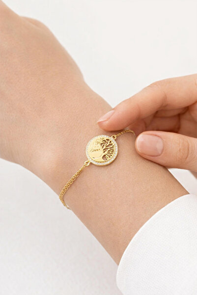 Bilezikci Yaşam Ağacı Altın Bileklik