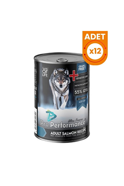 Pro Performance Pro Ultra Premium Somonlu Yetişkin Konserve Köpek Maması 12 A...