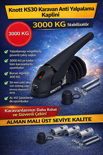KNOTT KS30 Karavan ve Römork Anti Yalpalama Kaplini Stabilizatör